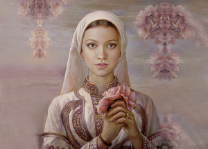 хрупкая женщина